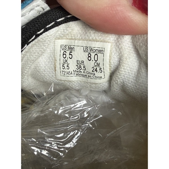 Vans Old Skool Pink/Blue/Checkerboard - Mens‎ 6.5 Women's 8 Color Shift 90s 80s - Picture 9 of 10